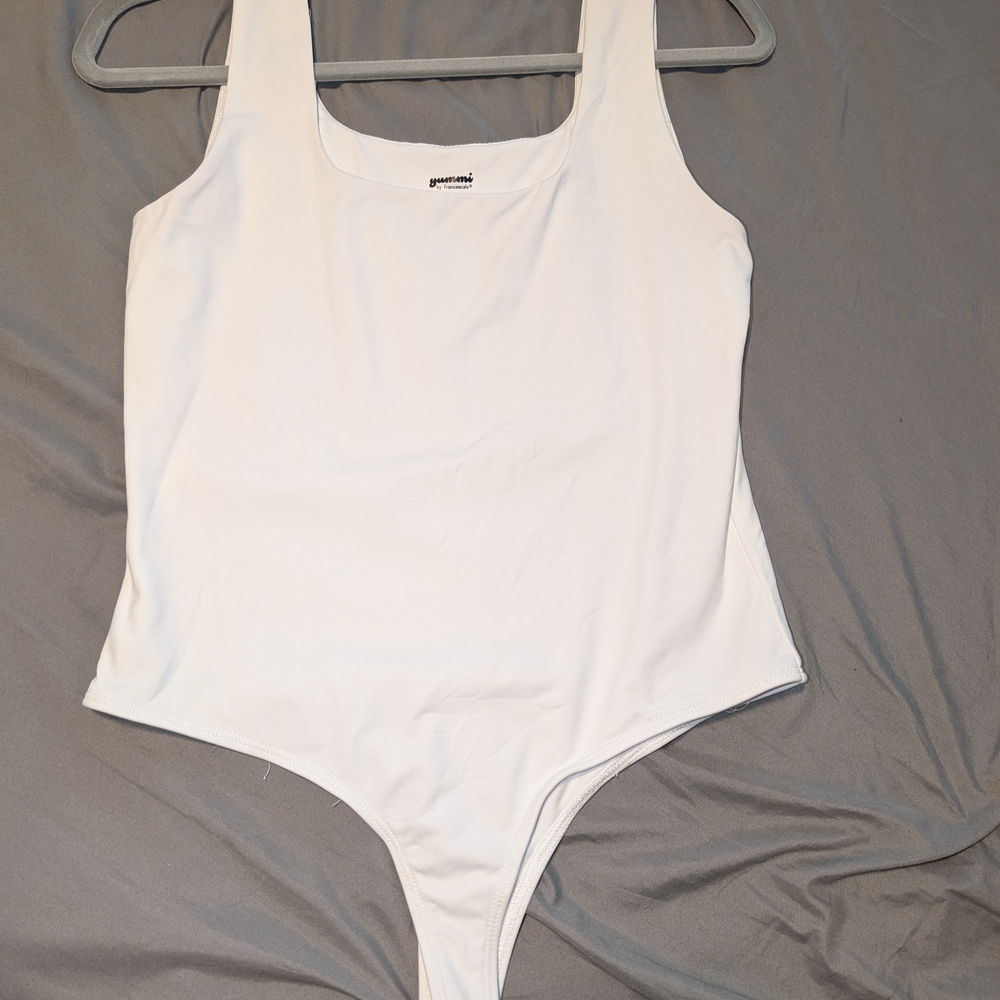Francesca's Collections White Bodysuit